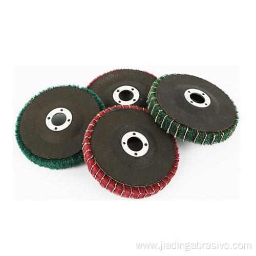 non woven flap disc for metal scouring pad